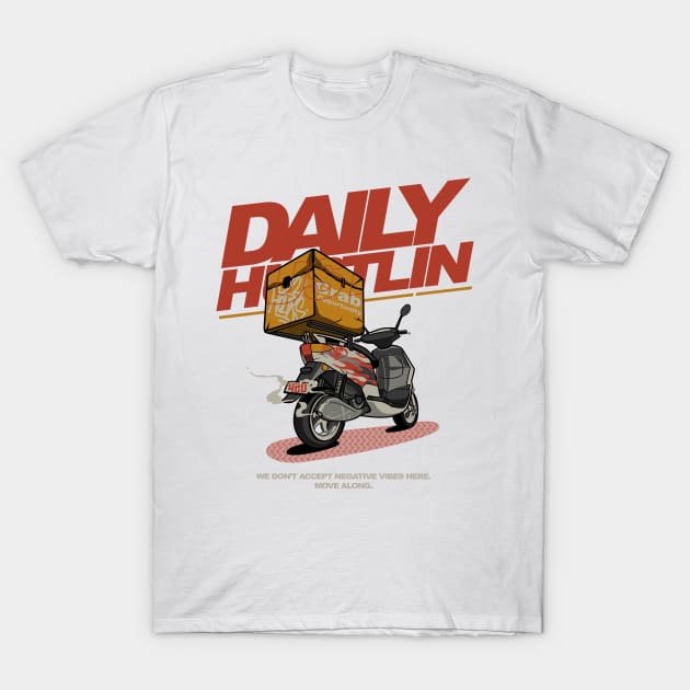Daily Grind T-Shirt by bikonatics